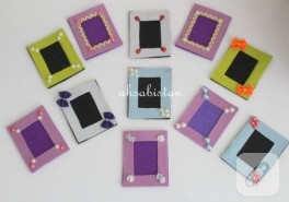Keçe çerçeve magnetler – bebek şekerleri