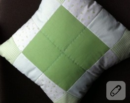 Patchwork yastık modeli