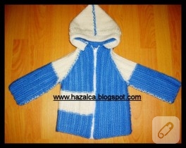 Reglan kollu bebek hırkası