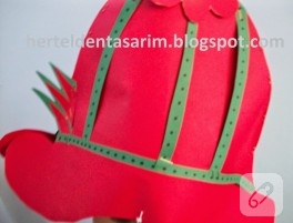 Kartondan Karagöz-Hacivat şapkası yapımı