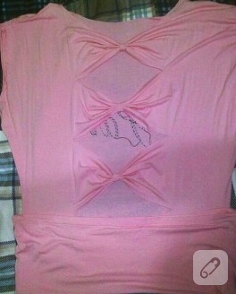 Eski pembe tişörtü yenileme