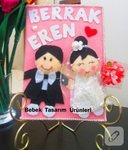 Gelin ve damat anı defteri