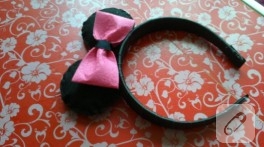 Minnie Mouse tacı yapımı