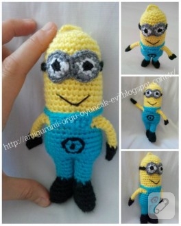 Amigurumi Minyon anahtarlık
