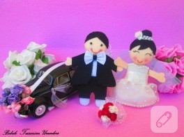 Keçe gelin ve damat