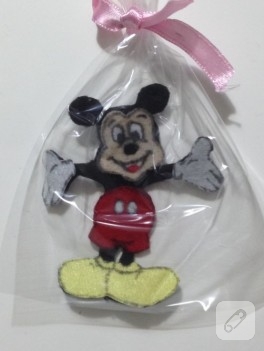 Keçe Mickey magnet