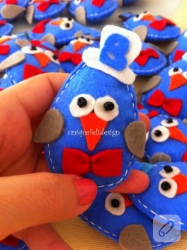 Şapkalı baykuşlar – bebek şekeri