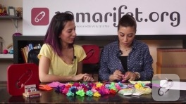 Video: Keçe çiçek yapımı ve bere süsleme