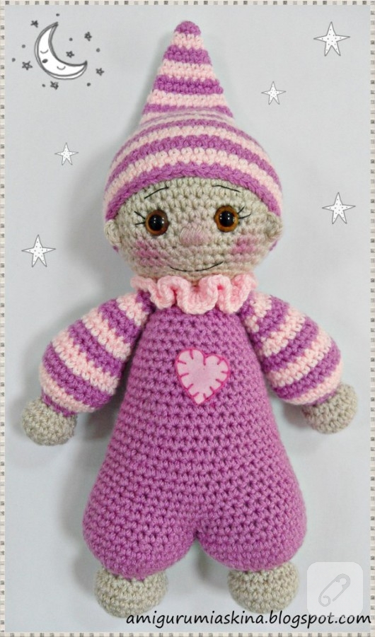 Amigurumi uykucu bebekler 10marifet.org
