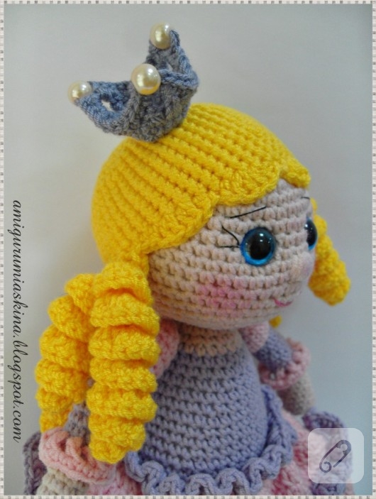 Amigurumi prenses P?r?lt? 10marifet.org