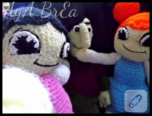 Amigurumi cizgi film karakterleri 10marifet.org