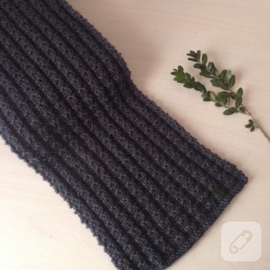 Erkek atkısı nasıl örülür?