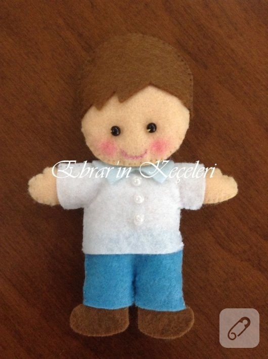 Keçeden erkek çocuk yapımı Keçeden erkek çocuk yapımı