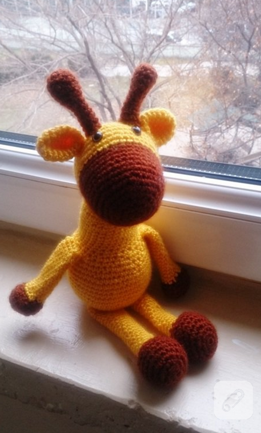 Amigurumi zurafa ve polar tavsan 10marifet.org