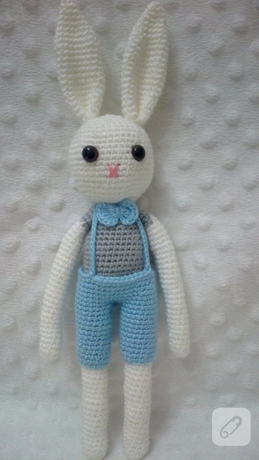 Amigurumi tavsan - saglikli oyuncaklar 10marifet.org